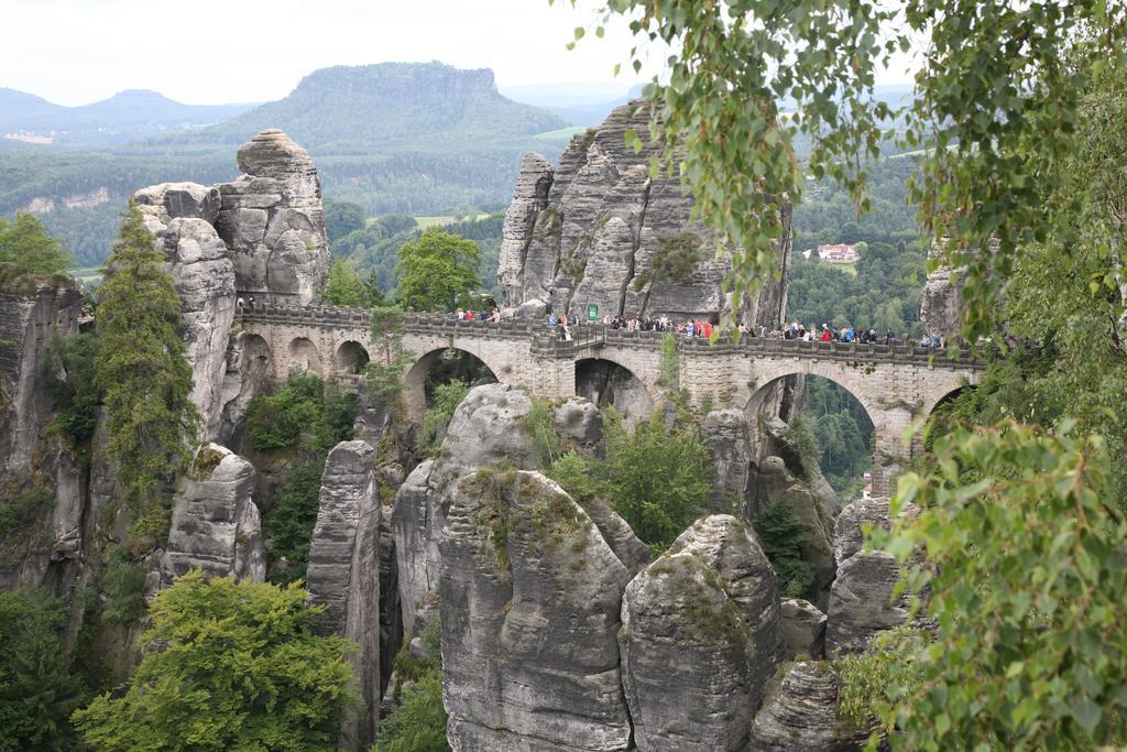 Landpension Bielatal - Raum Exteriér fotografie