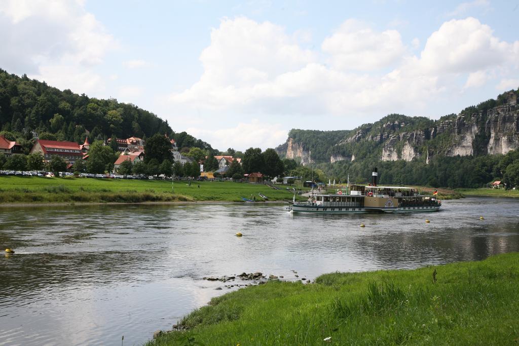 Landpension Bielatal - Raum Exteriér fotografie